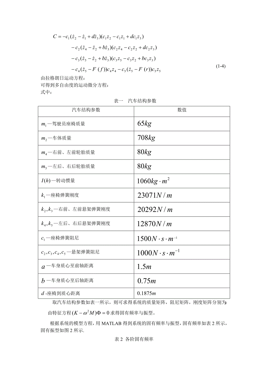 汽车五自由度建模_第2页