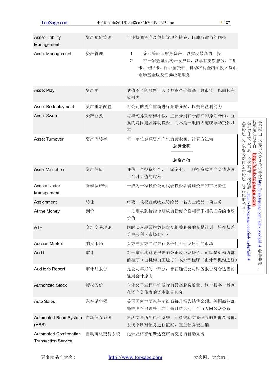 高盛财经词典-英汉对照_第5页