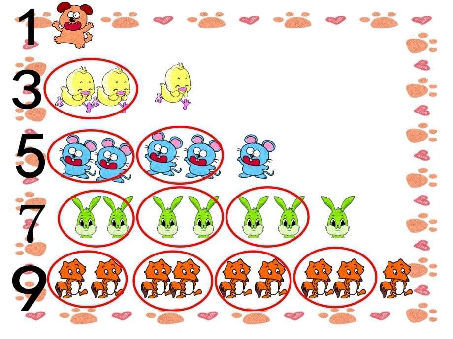 大班数学《认识单双数》_第5页