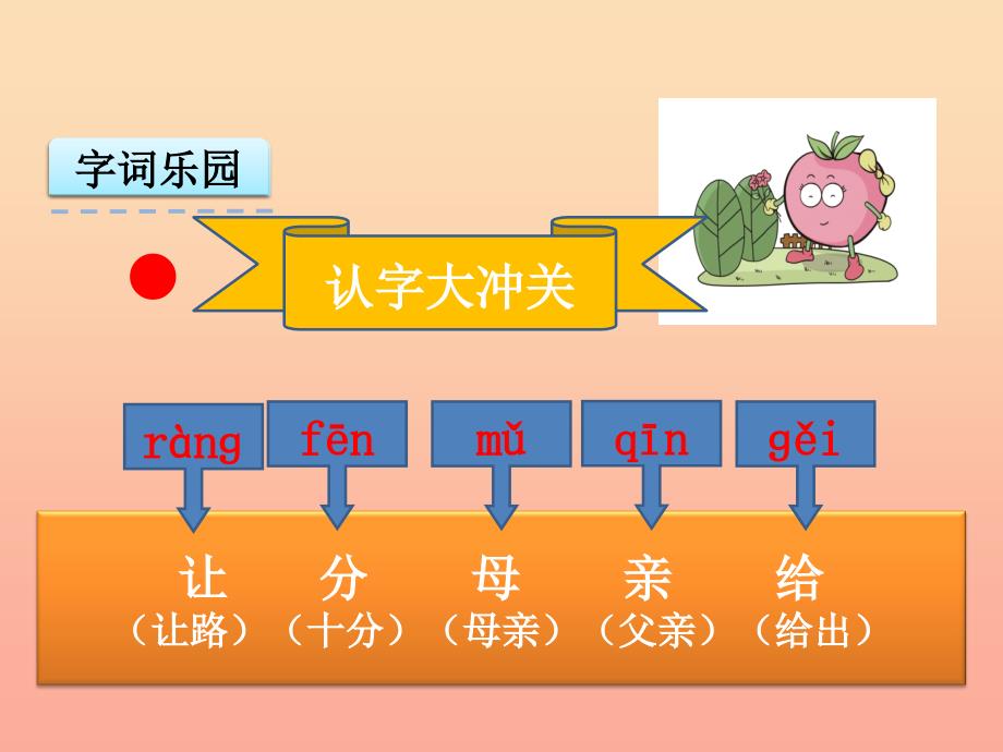 一年级语文上册 课文15 孔融让梨课件1 语文S版_第4页