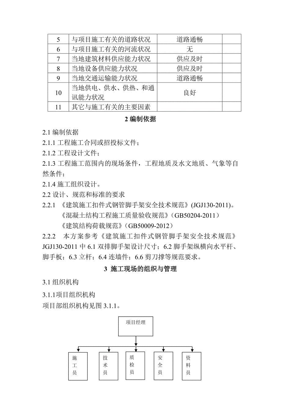 别墅脚手架施工方案--含计算书.doc_第5页