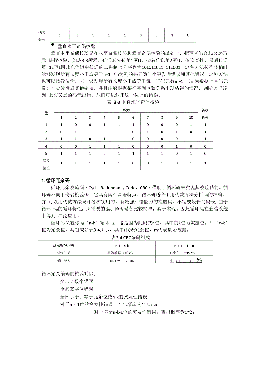 计算机网络 检错码与纠错码_第3页