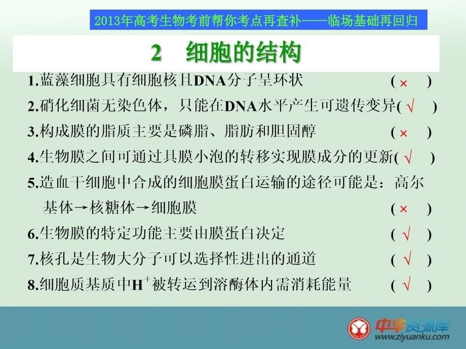 2015高考生物临场基础再回归_第5页