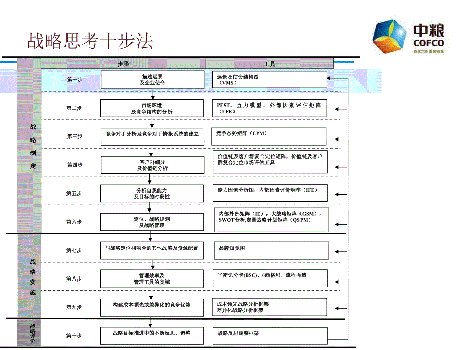 中粮集团战略十步法_第4页