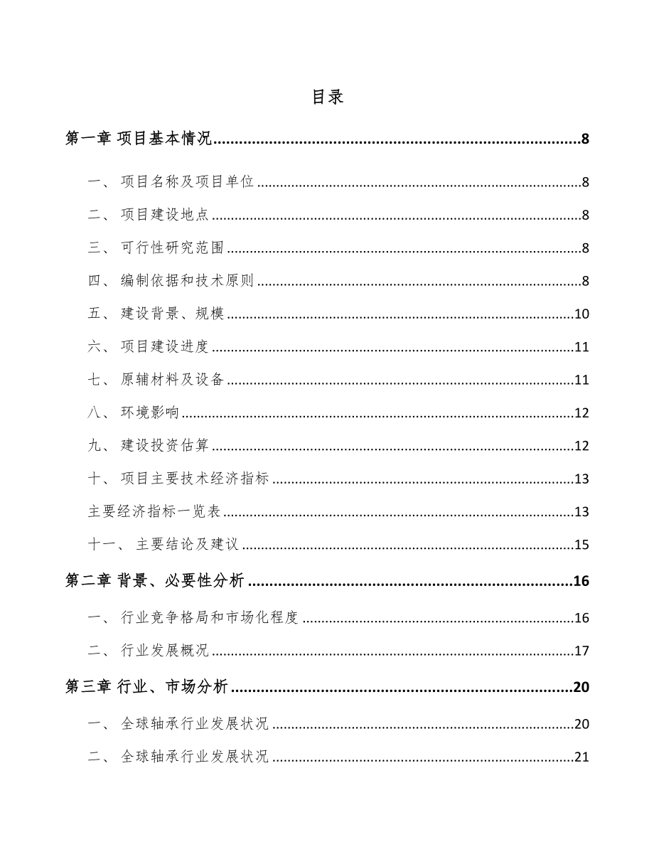 深圳回转支承项目可行性研究报告_第2页