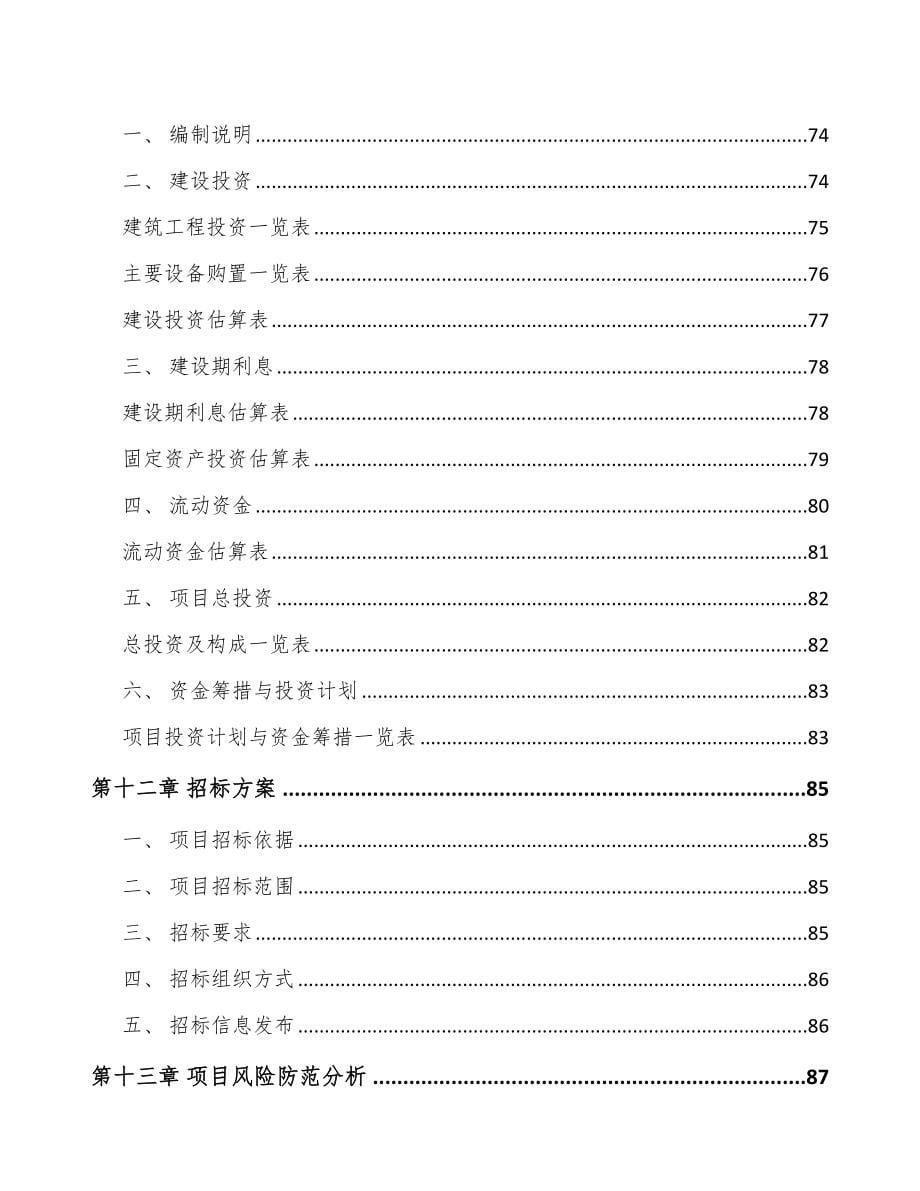 深圳回转支承项目可行性研究报告_第5页