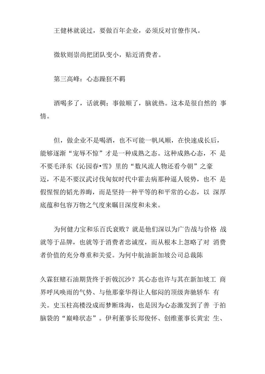 创业成功企业面临的三大高峰挑战_第5页