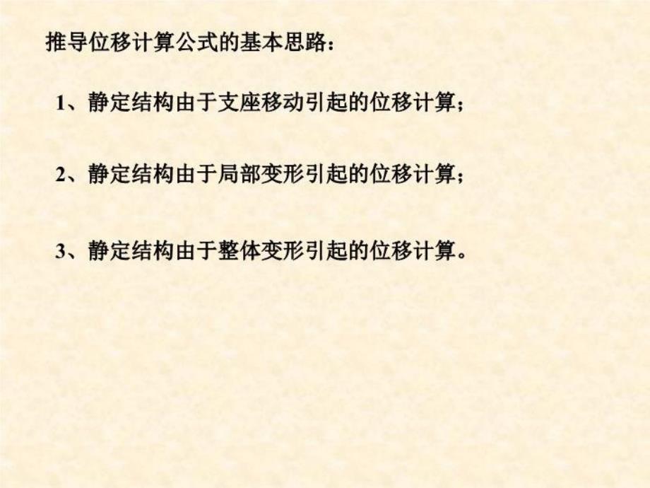 最新山东建筑大学结构力学研究生专业课考试复习6位移计算1PPT课件_第3页