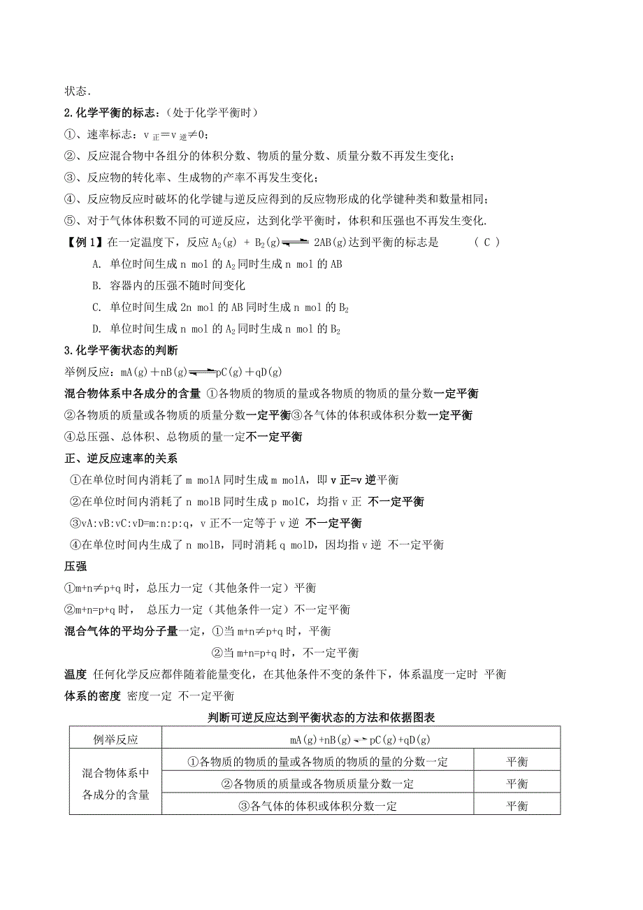 化学反应速率与化学平衡知识点归纳_第4页