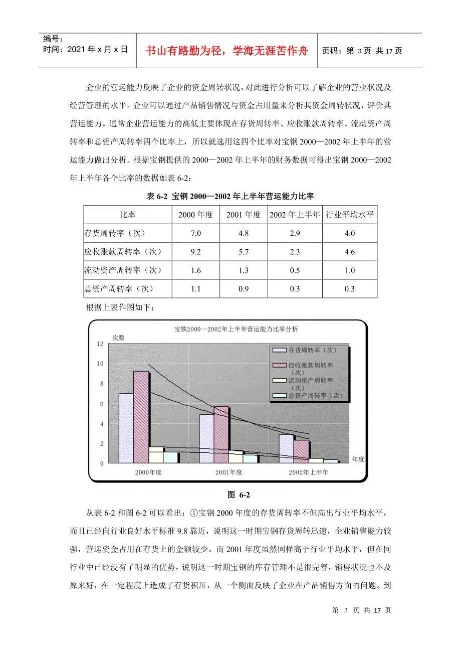 某著名咨询公司-宝钢-财务分战略及其相关措施分析报告_第3页