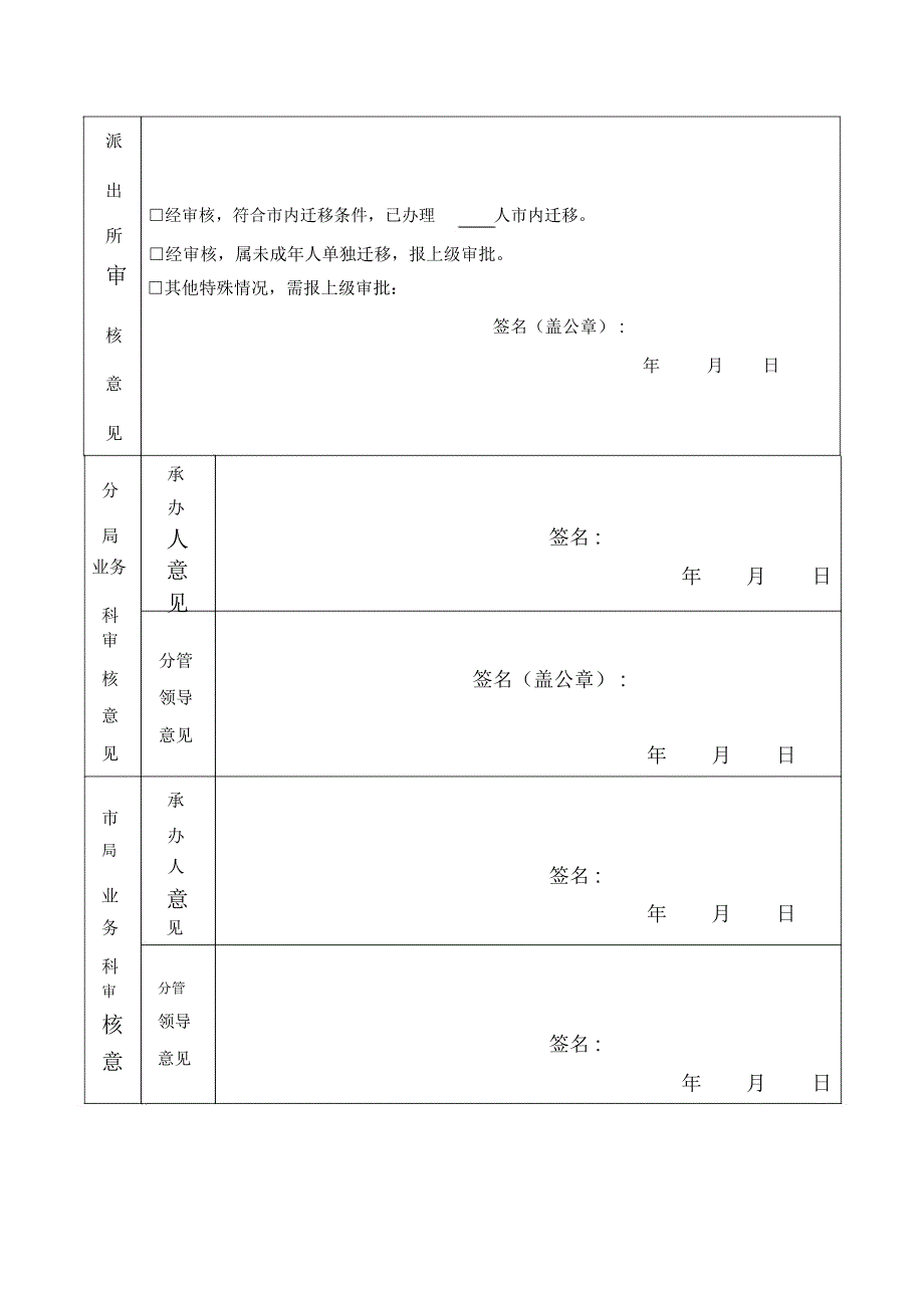 正面深圳居民内移居申报表_第2页