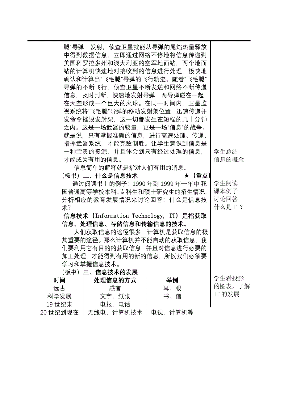 初中一年级信息技术全套教案MicrosoftW_第2页