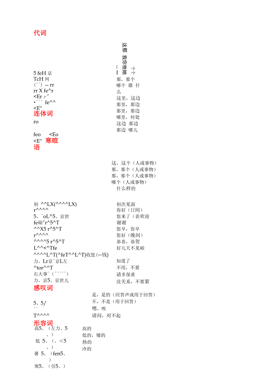 日语基本词汇_第1页