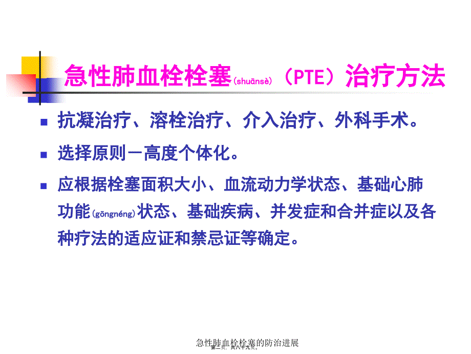 急性肺血栓栓塞的防治进展课件_第2页