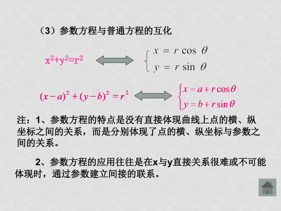 高中数学： 圆的参数方程课件 湘教版选修44_第3页