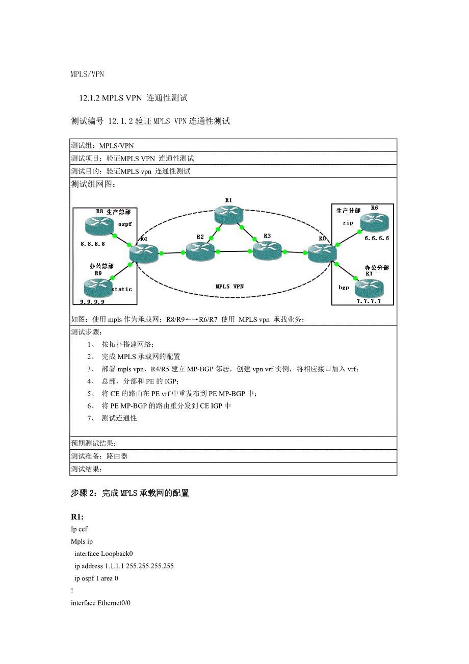 MPLS VPN实验.doc_第1页