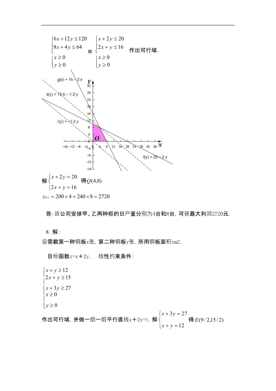 管理运筹学第四版课后习题答案_第4页