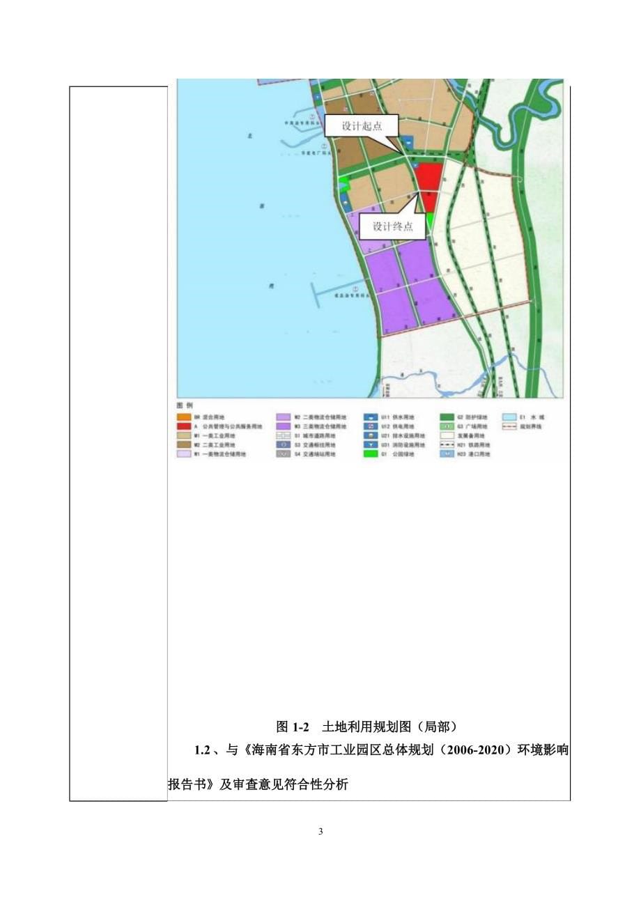 东方临港产业园疏港一路那悦段市政工程 环评报告.docx_第5页