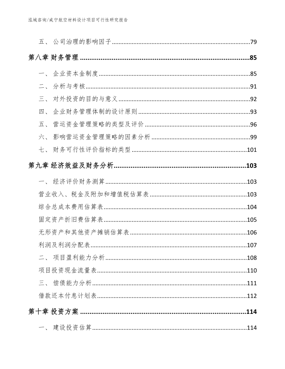 咸宁航空材料设计项目可行性研究报告_第3页