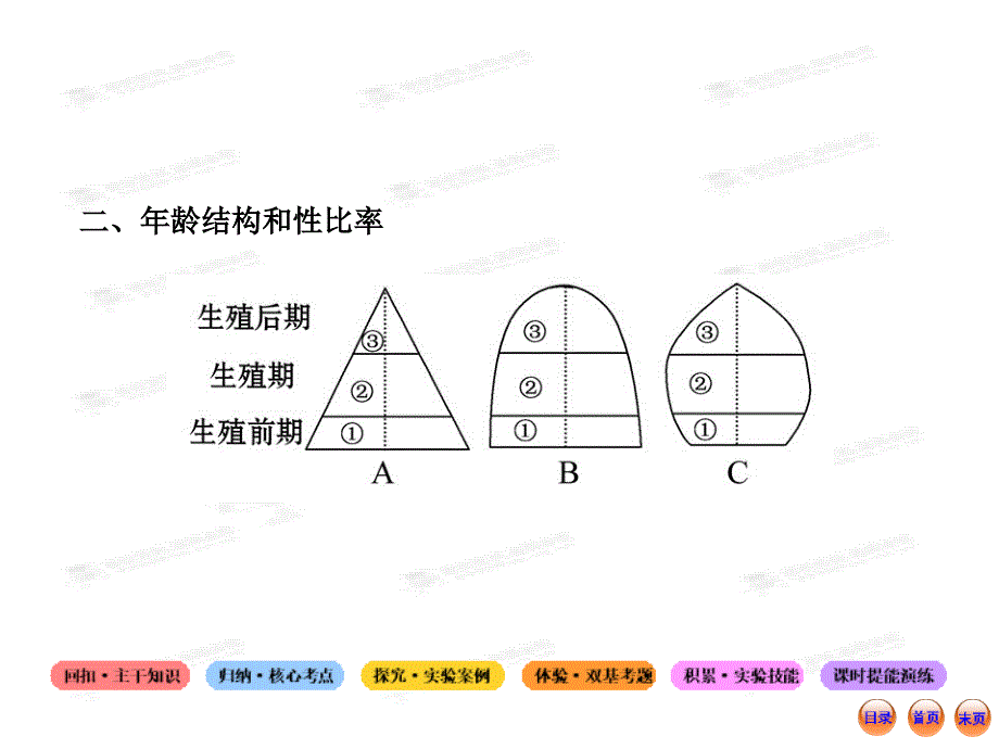 高中生物全程复习方略配套课件浙科版浙江专用3.4.1种群的特征_第3页