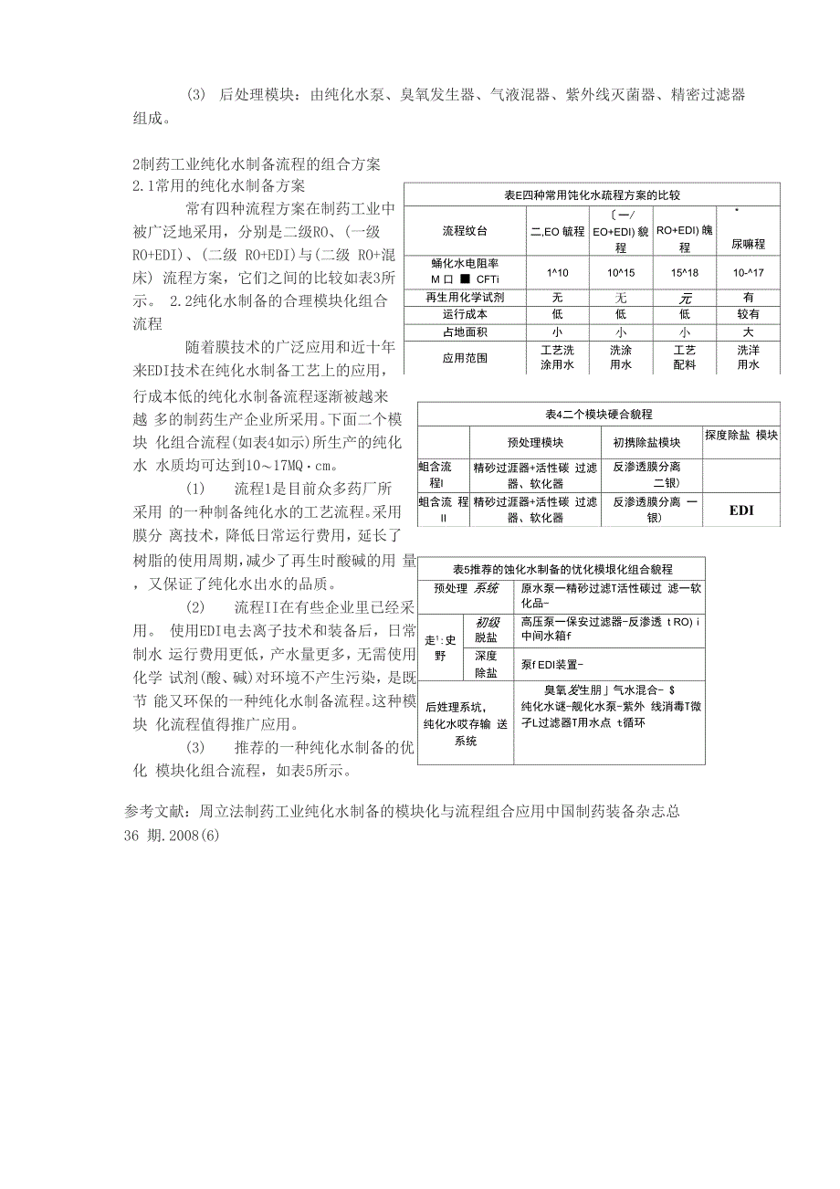 纯化水制备的方案及流程_第4页