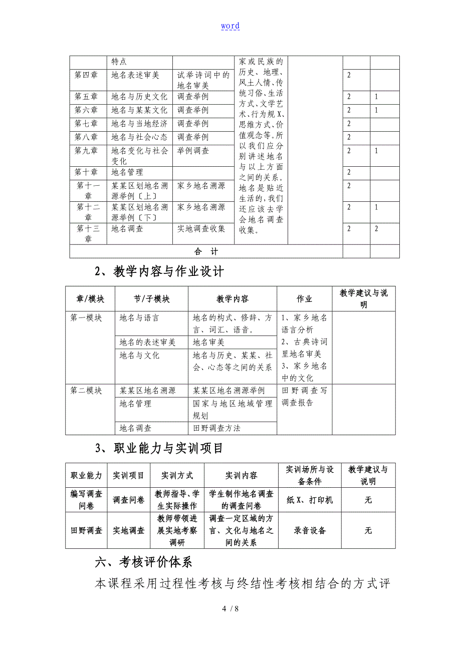 地名与文化课程实用标准_第4页