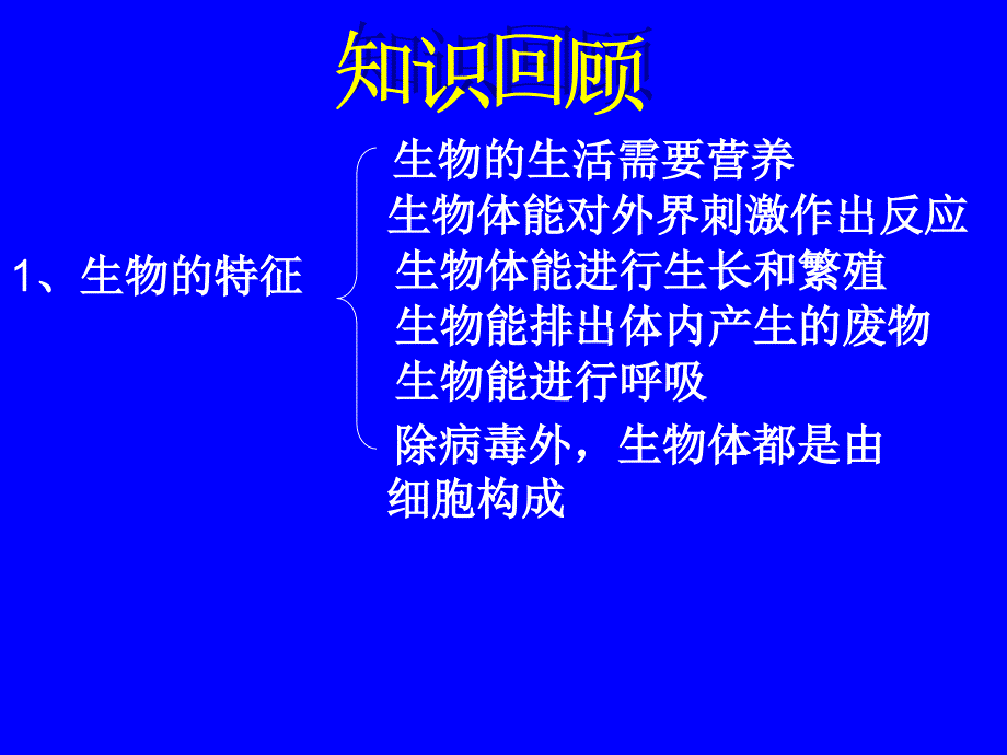 生物七上第一一、二章复习课件_第2页