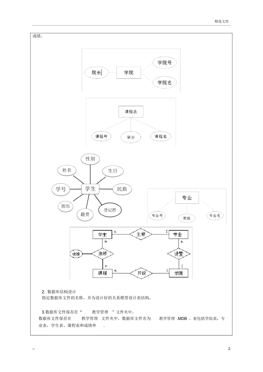 数据库及其应用实践报告_第2页