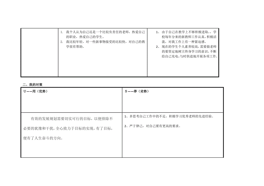 青海省湟中县寇建芳个人swot分析表.doc_第2页