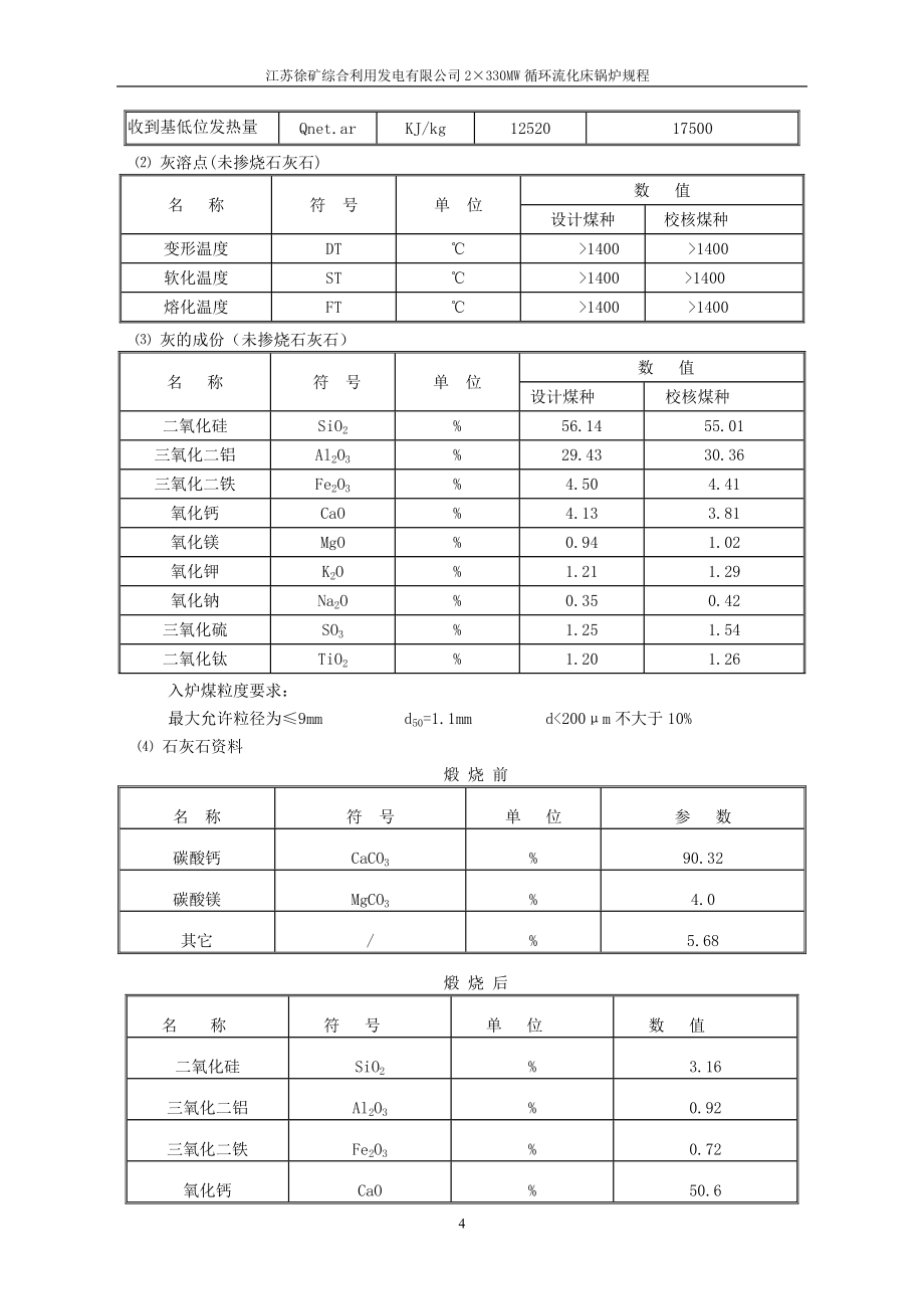 XX电厂330MW锅炉运行规程【强烈推荐非常经典】_第4页