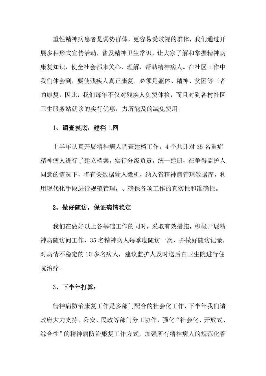 关于精神病工作总结_第2页