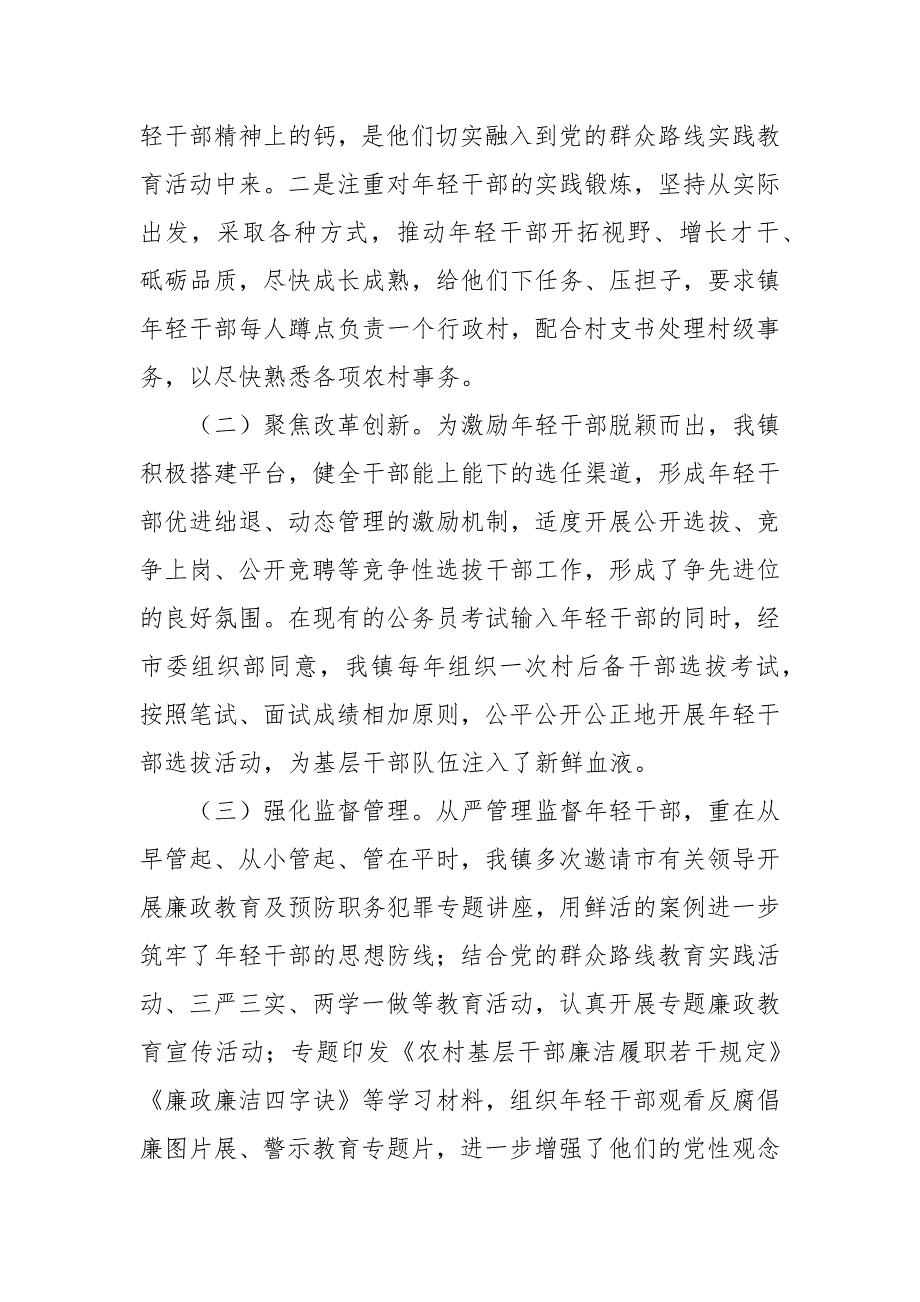 2021年乡镇年轻干部教育培养管理使用调研报告_第2页