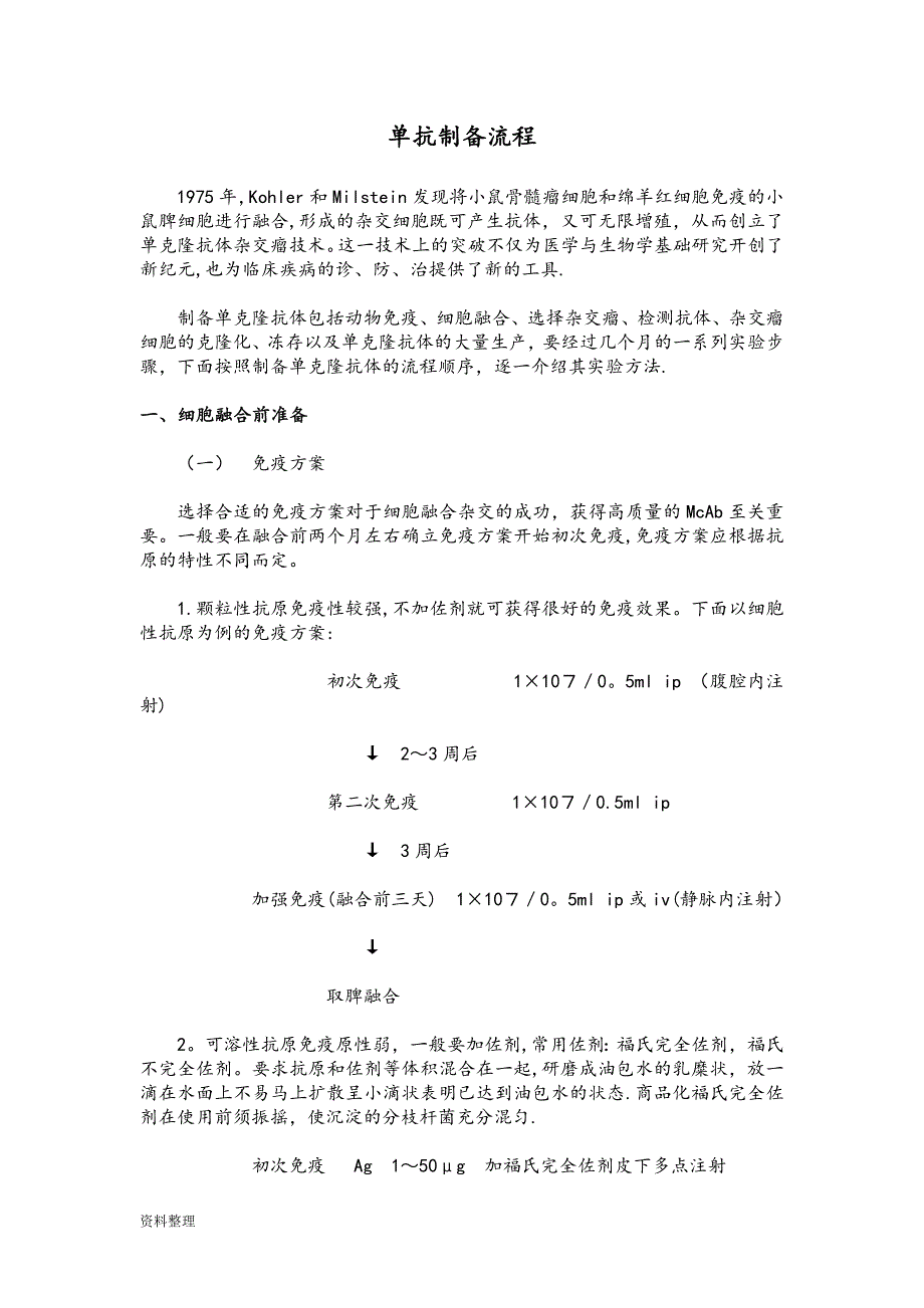 单克隆抗体制备流程图.doc_第1页