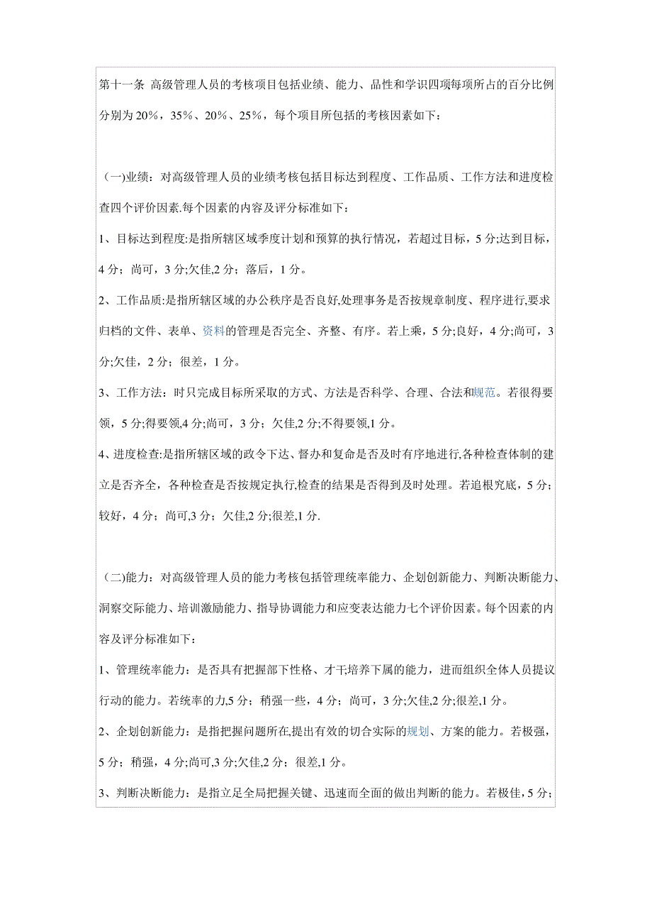 房地产公司完整绩效考核制度_第3页