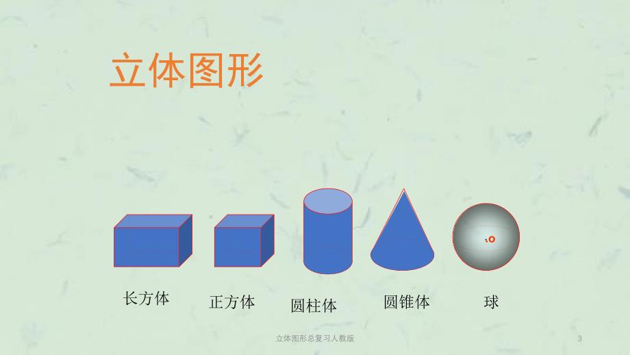 立体图形总复习人教版课件_第3页