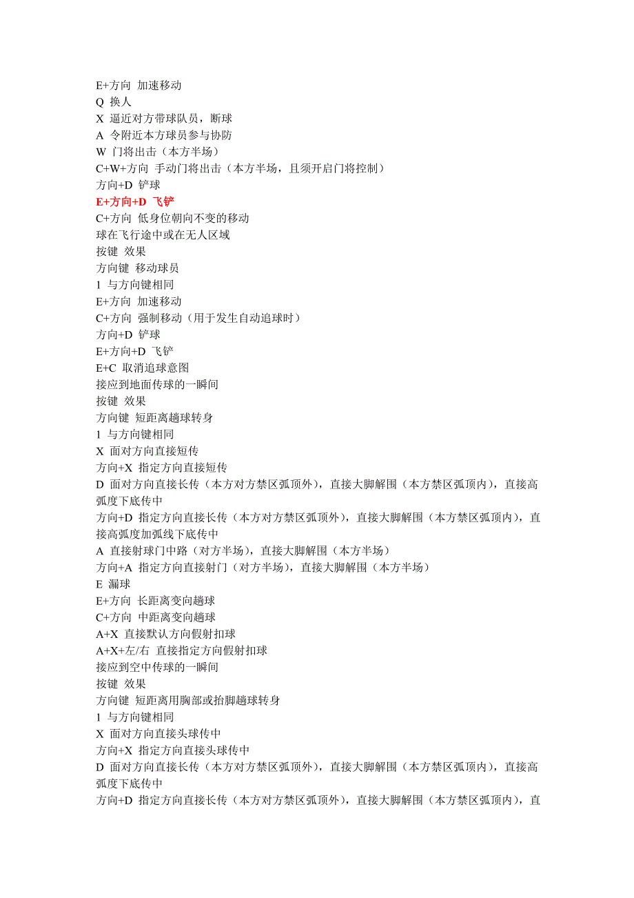 实况足球8键盘操作秘籍 (2).doc_第3页