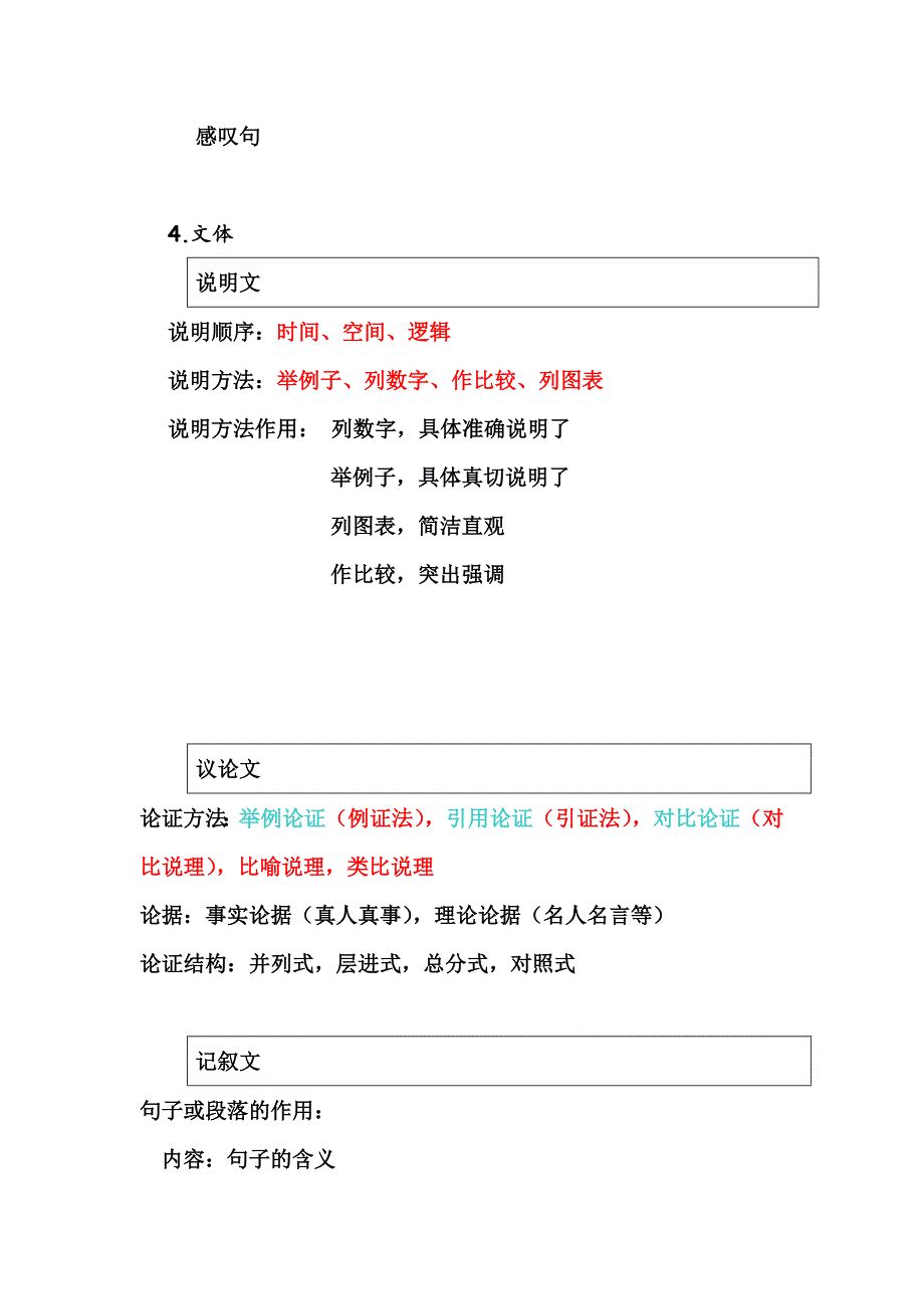 中考语文复习笔记_第2页