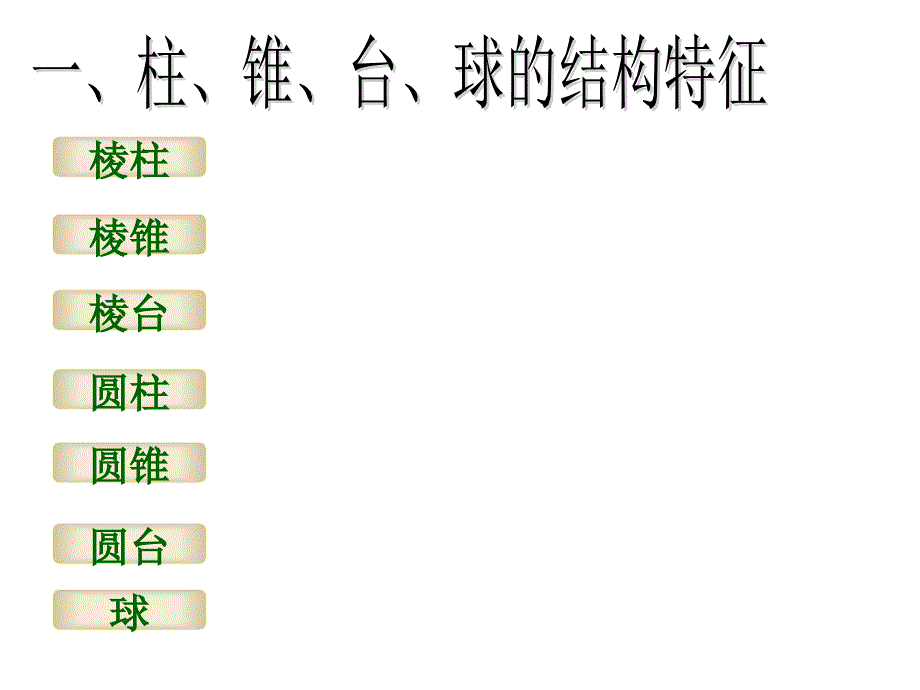 空间几何体教学课件_第4页