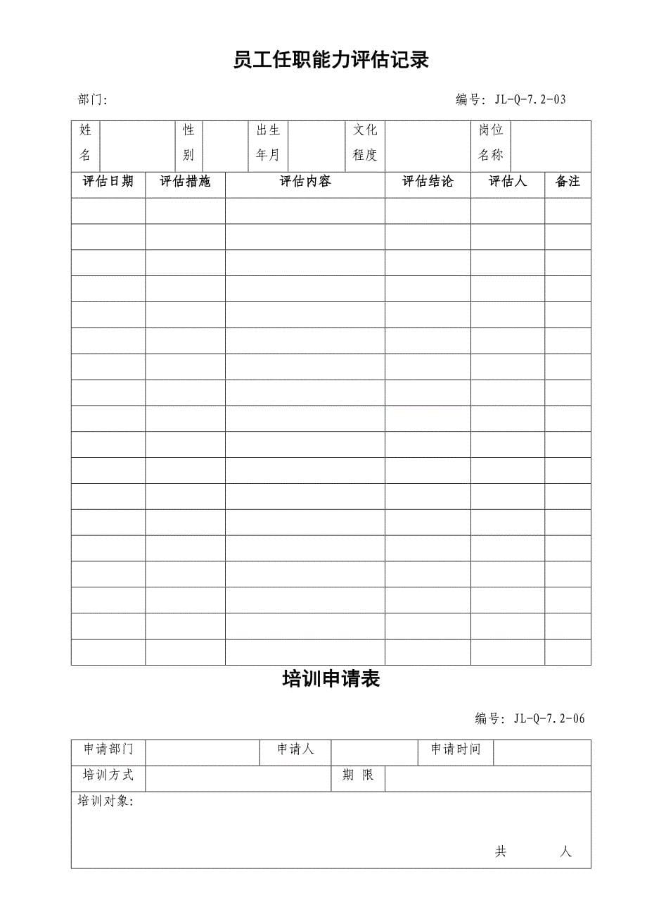 ISO9001：人力资源_第5页