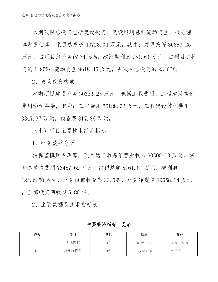 自动驾驶域控制器公司竞争战略【参考】_第4页