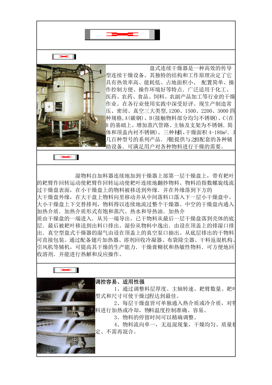 盘式连续干燥器是一种高效的传导型连续干燥设备 (2).doc_第1页