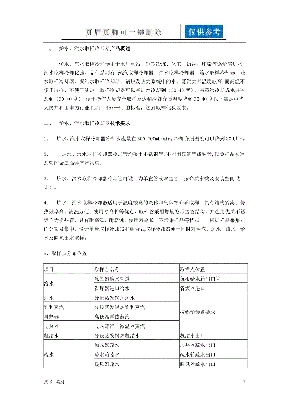 取样冷却器说明书互联网_第1页