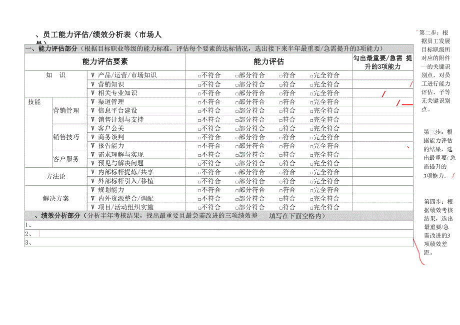 腾讯员工职业发展规划书填写指南_第3页