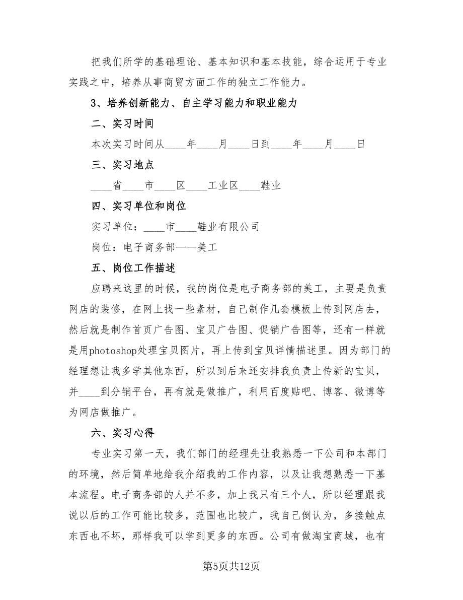 电商实习生工作总结报告（4篇）.doc_第5页