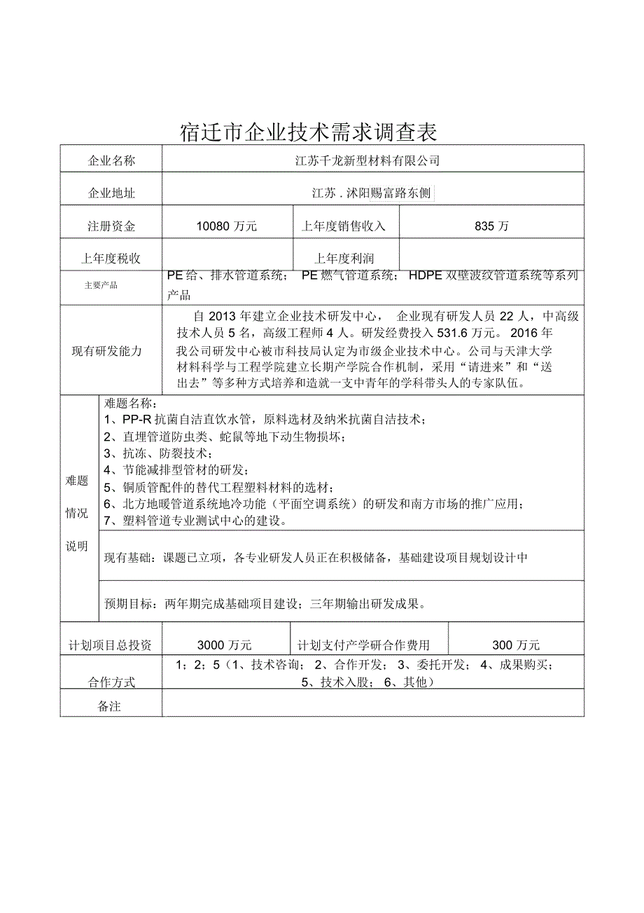 宿迁企业技术需求对接服务_第1页