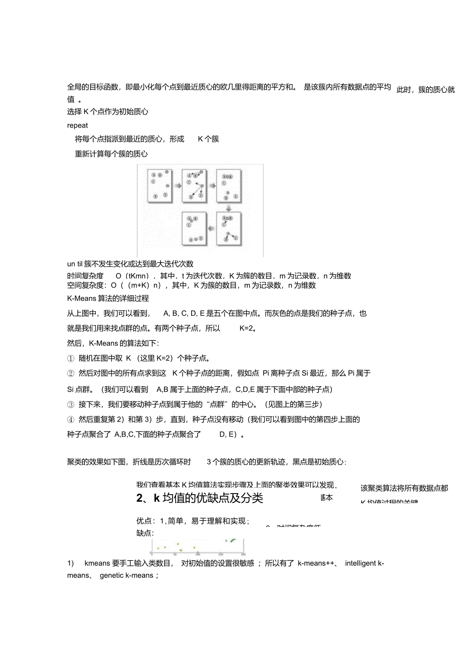 各种聚类算法介绍及对比_第3页