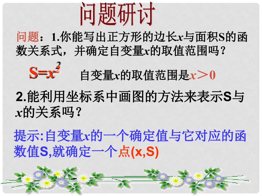 八年级数学下册 21.2 函数关系的表示法课件 冀教版_第2页