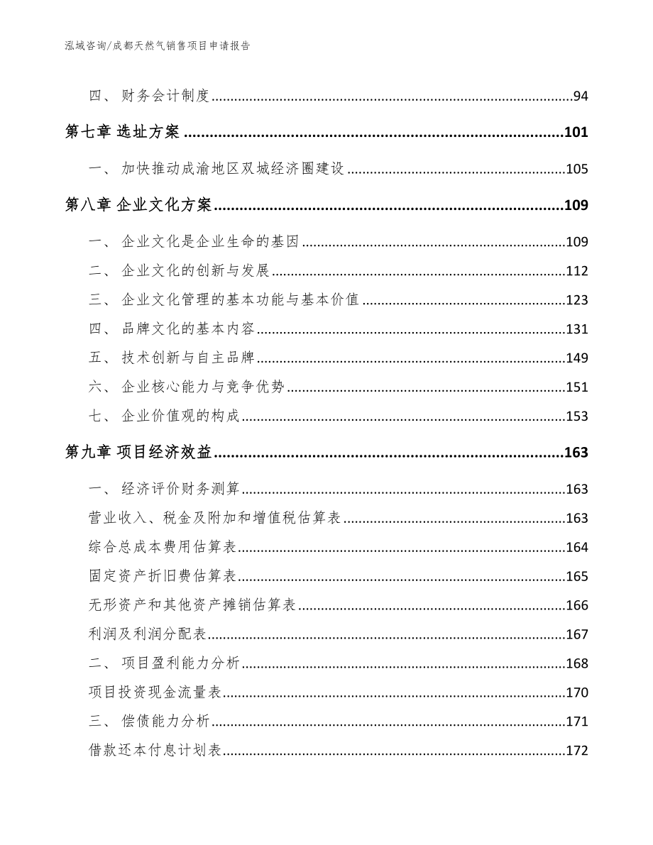 自贡天然气销售项目申请报告_第4页