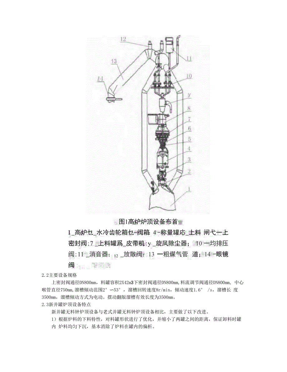 2000m3高炉新并罐炉顶技术_第2页