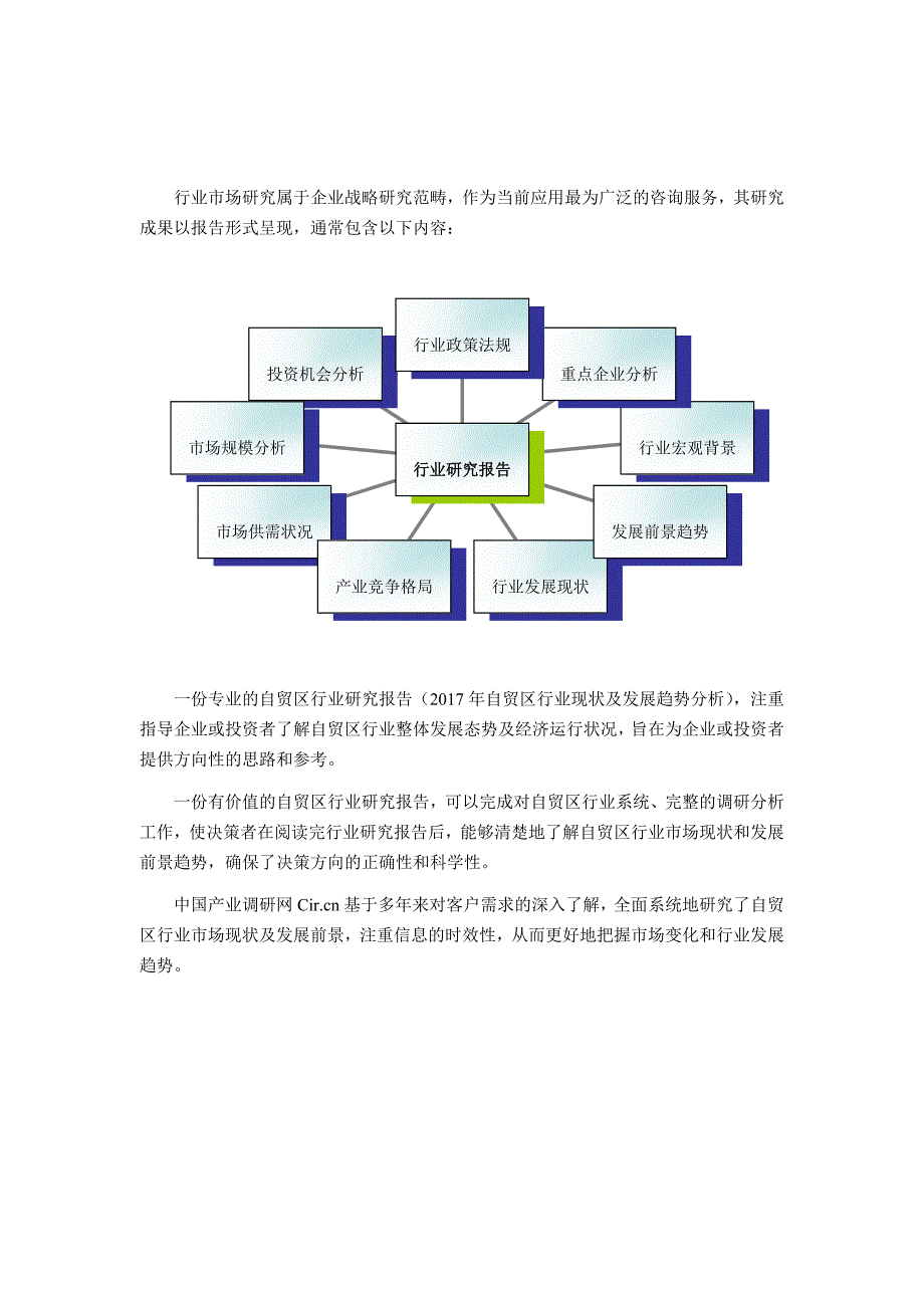 2017年自贸区行业现状及发展趋势分析-(目录)_第2页